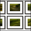 A Blanketed Landscape Hexaptych